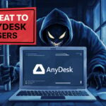 Mad Liberator group uses fake Windows update screen to target AnyDesk users for data extortion.