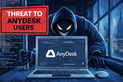 Mad Liberator group uses fake Windows update screen to target AnyDesk users for data extortion.